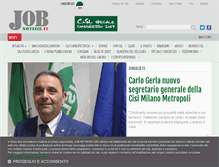 Tablet Screenshot of jobnotizie.it